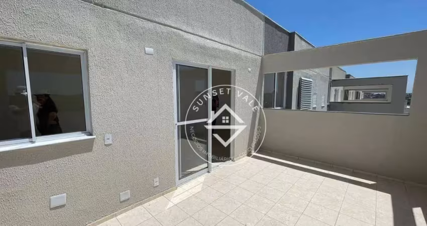 Apartamento duplex com 2 dormitórios para alugar, 89 m² por r$ 2.300,00/mês - jardim paraíso - jacareí/sp