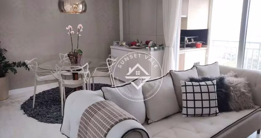 Condomínio Rossi Montes, Apartamento com 3 dormitórios à venda, 99 m² por R$ 850.000 - Vila Industrial - São José dos Campos/SP