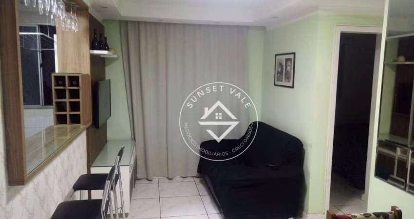 Lindo Apartamento com 2 dormitórios à venda, 44 m² por R$ 250.000 - Villa Branca - Jacareí/SP