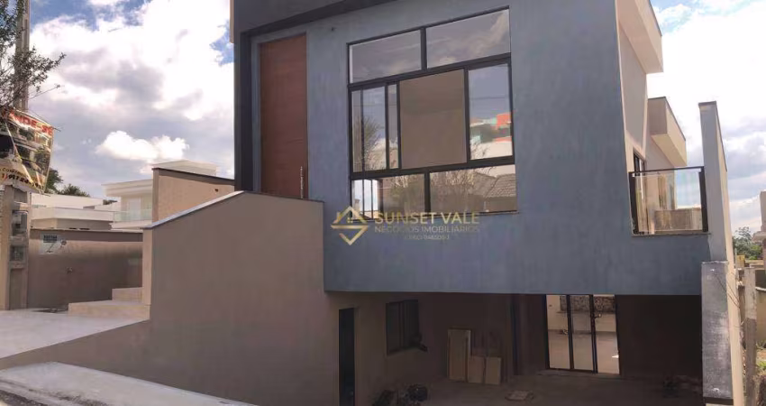 Casa nova com 2 dormitórios à venda, 256 m² por R$ 1.150.000 - Residencial Golden Park - Jacareí/SP
