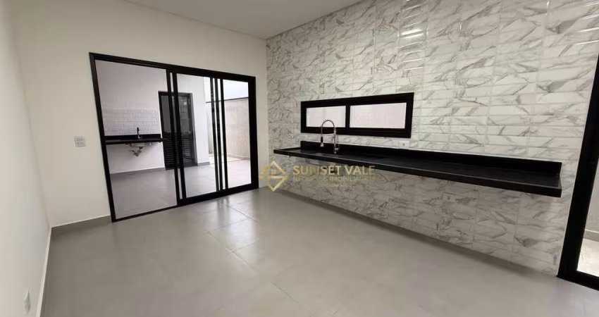 Linda Casa com 3 dormitórios à venda, 134 m² por R$ 850.000 - Residencial Fogaça - Jacareí/SP