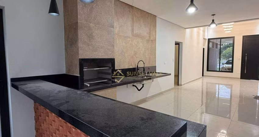 Bosque dos Manacás - Casa com 3 dormitórios à venda, 117 m² por R$ 990.000,00 - Bosque dos Manacás- Jacareí/SP
