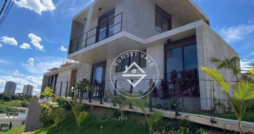 Sobrado com 4 dormitórios, 230 m² - venda por R$ 2.450.000,00 ou aluguel por R$ 15.350,00/mês - Residencial Vivva - Jacareí/SP