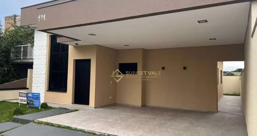 Linda casa com 3 dormitórios à venda, 120 m² por r$ 750.000 - reserva do vale - caçapava/sp