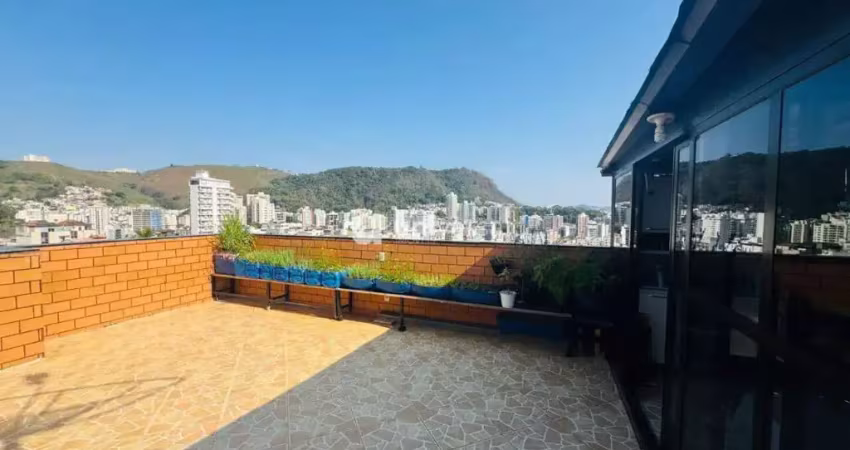 Cobertura com vista panorâmica para o morro do cristo por r$270.000