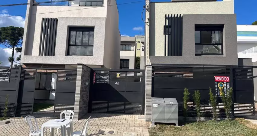 Sobrado para venda em curitiba, tingui, 3 dormitórios, 1 suíte, 2 banheiros, 2 vagas