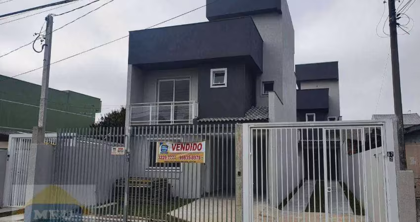 Sobrado com 3 dormitórios à venda, 120 m² por r$ 680.000,00 - fazendinha - curitiba/pr