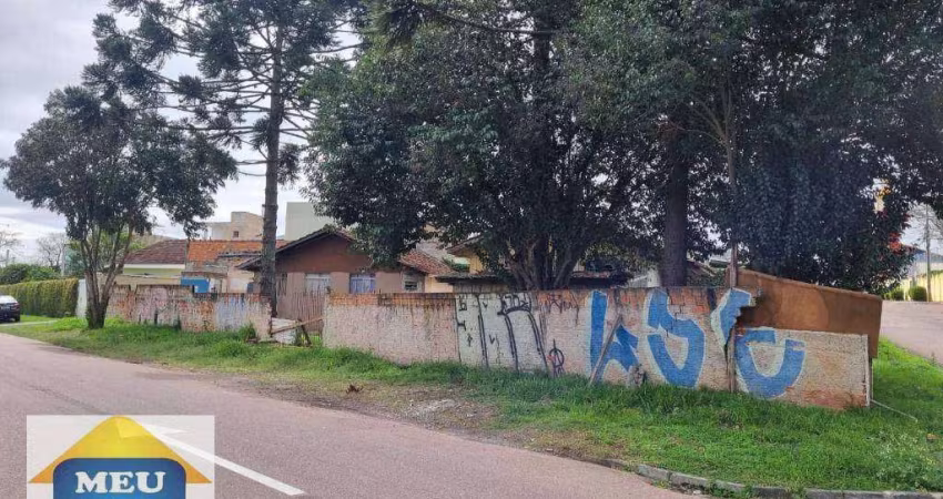 Terreno à venda, 568 m² por R$ 640.000,00 - Fazendinha - Curitiba/PR