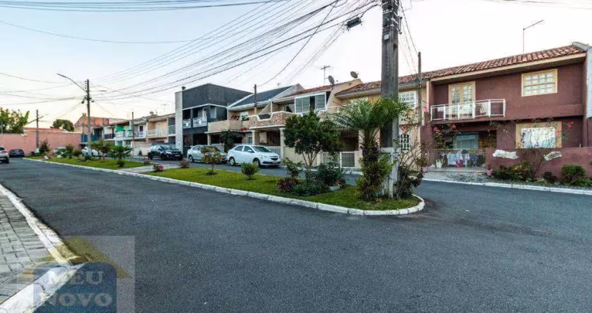 Sobrado com 3 dormitórios à venda, 69 m² por r$ 410.000,00 - fazendinha - curitiba/pr