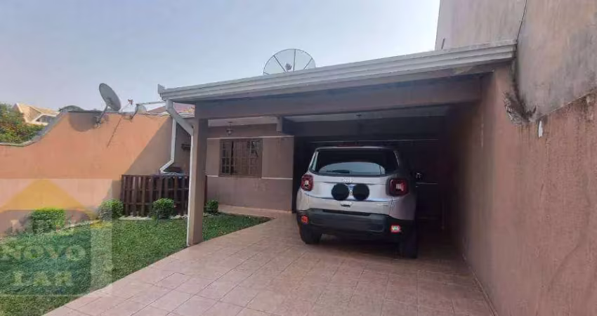 Casa com 3 dormitórios à venda, 105 m² por r$ 440.000 - cidade industrial - curitiba/pr