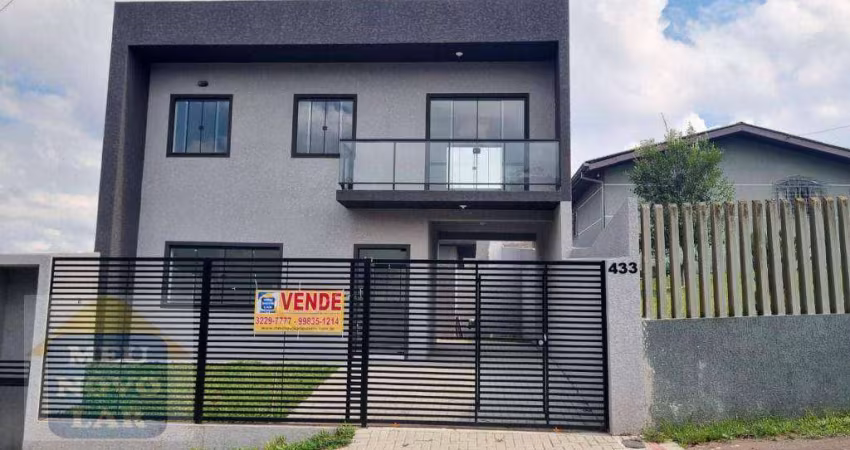 Sobrado com 3 dormitórios à venda, 92 m² por R$ 450.000,00 - Capela Velha - Araucária/PR