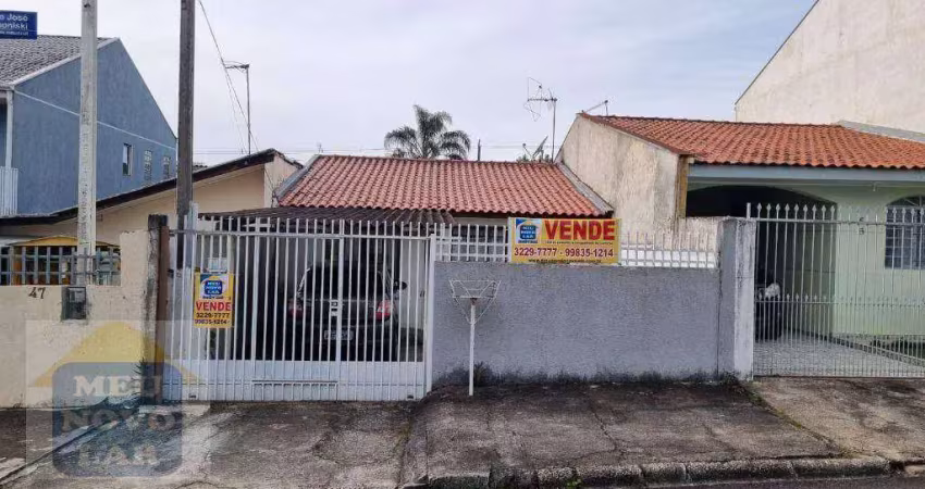 Casa com 3 dormitórios à venda, 85 m² por r$ 300.000,00 - cidade industrial - curitiba/pr