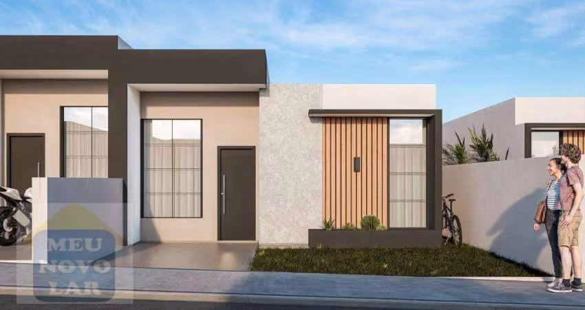 Casa com 2 dormitórios à venda, 60 m² por r$ 280.000,00 - veneza - fazenda rio grande/pr