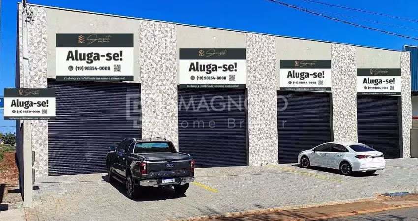 Barracão para alugar, 168 m² por r$ 5.189,00/mês - santa rita - piracicaba/sp ref: ba0001