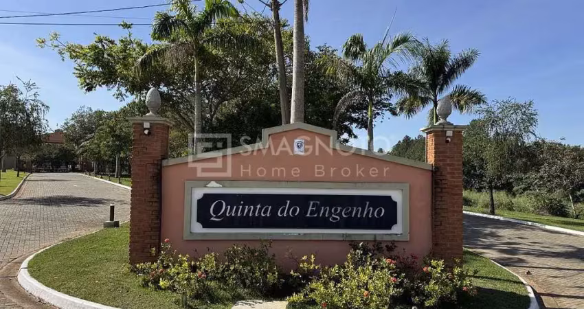 Lindo terreno com topografia  plana à venda, 300 m² por r$ 159.000,00 - condomínio quinta do engenho - rio das pedras/sp ref: te0131