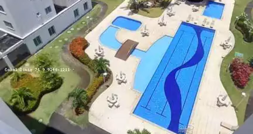 Apartamento para venda em lauro de freitas, centro, 3 dormitórios, 1 suíte, 3 banheiros, 2 vagas