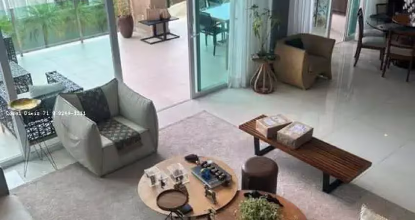 Casa em condomínio para locação em salvador, alphaville ii, 4 dormitórios, 3 suítes, 6 banheiros, 3 vagas