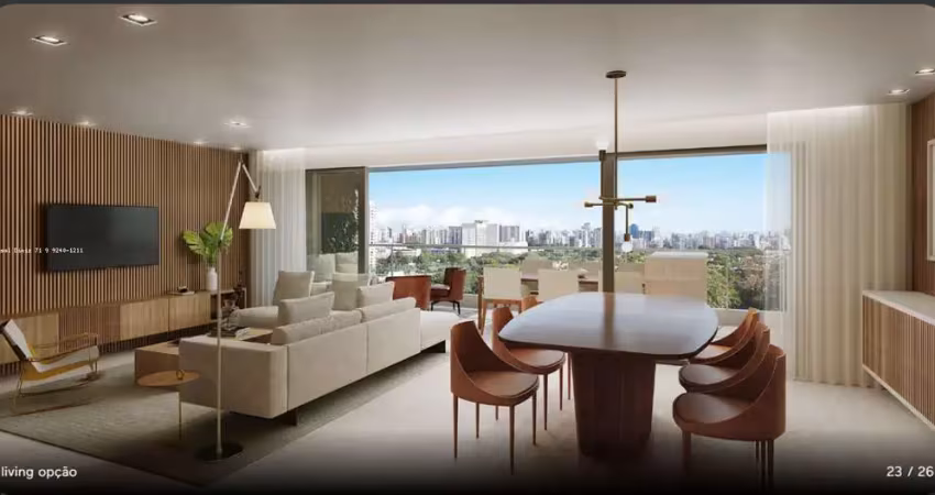 Apartamento para venda em salvador, caminho das árvores, 3 dormitórios, 3 suítes, 5 banheiros, 3 vagas
