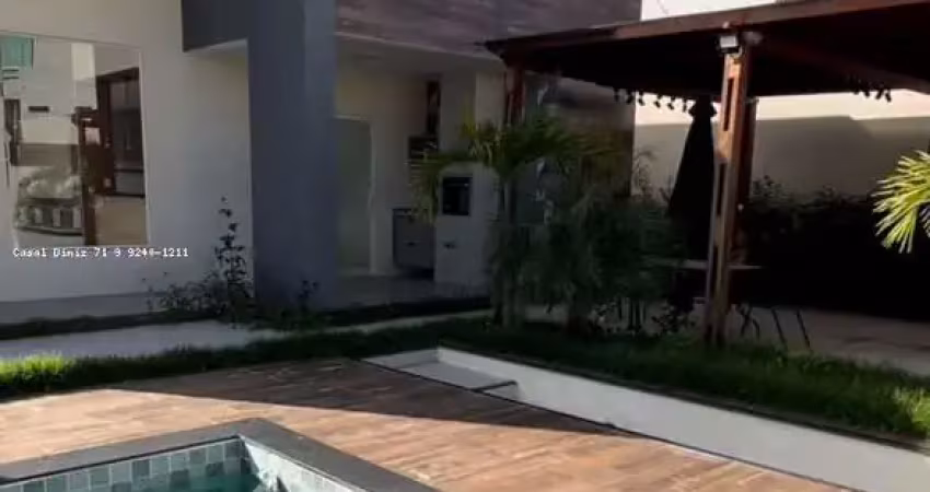 Casa em condomínio para venda em lauro de freitas, caji, 3 dormitórios, 3 suítes, 4 banheiros, 2 vagas