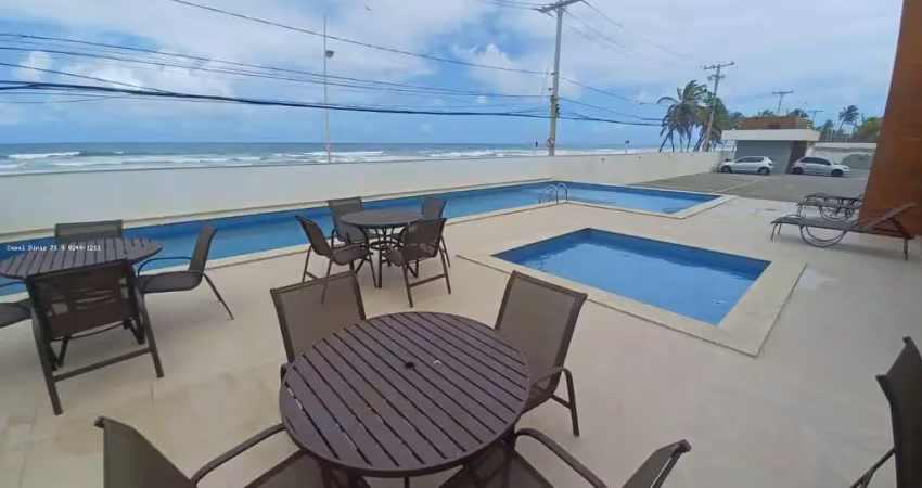 Apartamento frente mar para venda em salvador, praia do flamengo, 2 dormitórios, 1 suíte, 2 banheiros, 2 vagas
