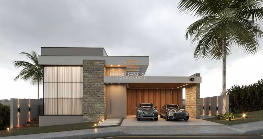Casa Linear no Condomínio Vistadoro Aquaville em Divinópolis