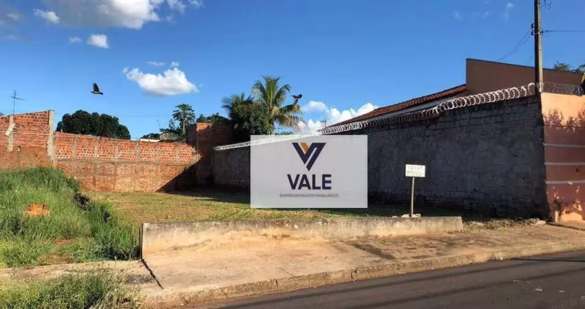 Terreno à venda, 300 m² por r$ 160.000 - umuarama - araçatuba/sp