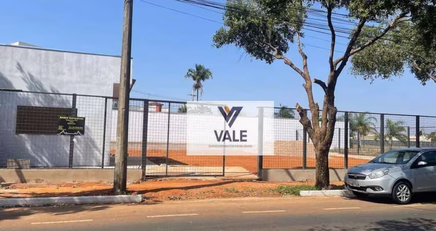 Terreno para alugar, 1196 m² por r$ 3.000,00/mês - ipanema - araçatuba/sp