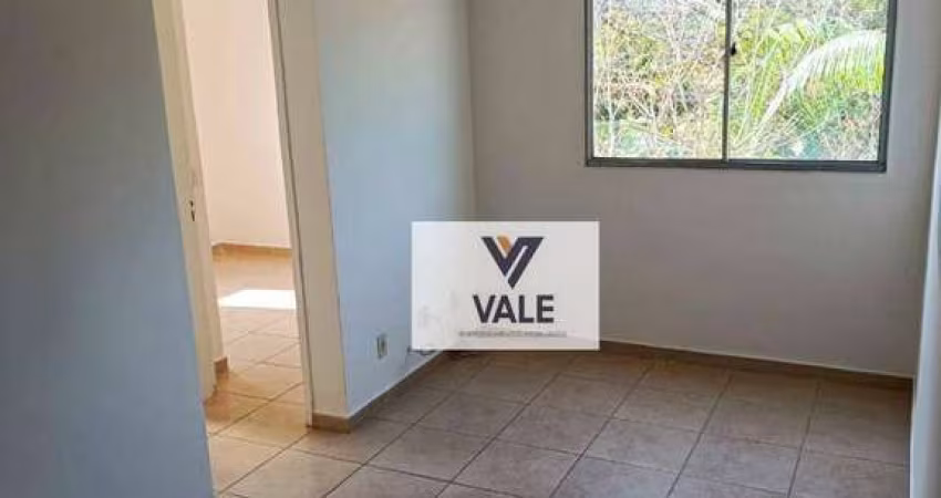 Apartamento com 2 dormitórios para alugar, 45 m² por R$ 1.725/mês - Edifício Parque Alecrim - Araçatuba/SP