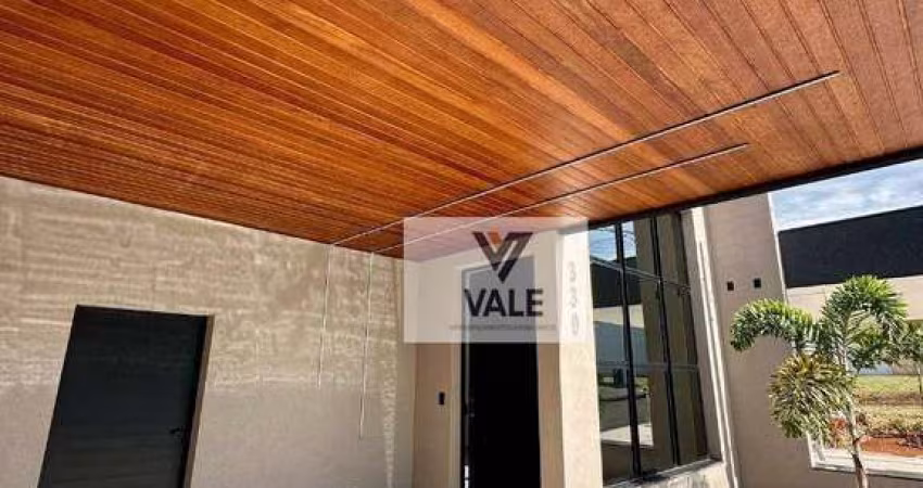 Casa com 3 dormitórios à venda, 160 m² por R$ 880.000 - Condomínio Barcelona - Araçatuba/SP
