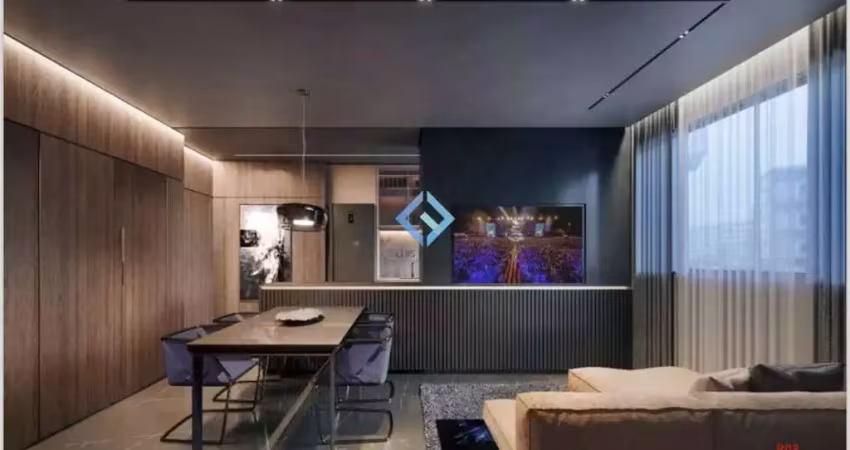 Apartamento à venda, no downtown lourdes,  em belo horizonte, lourdes, com 2 quartos, 67,84m²