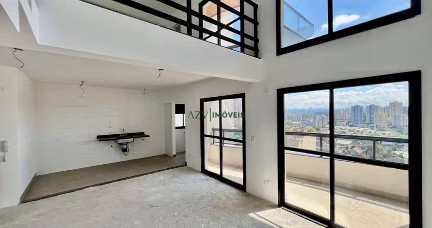 Apartamento duplex com 98m2 e vista livre no Ed Tarsila, Jardim Aquarius, SJC
