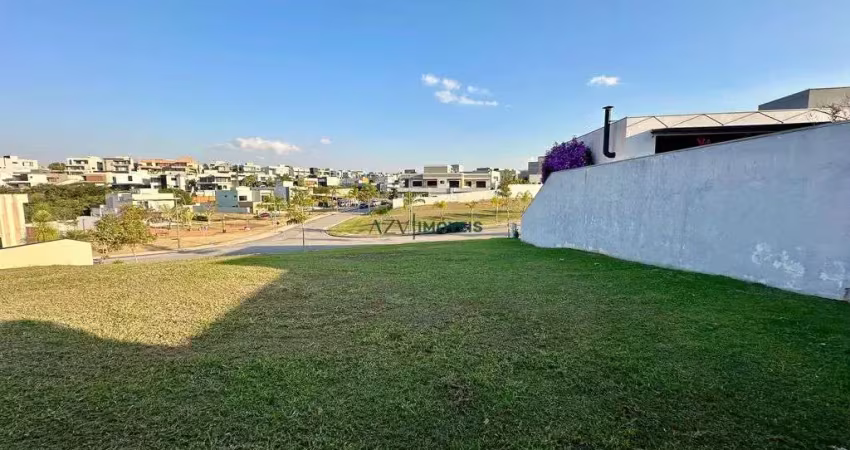 Alphaville ii - terreno com leve aclive, vista livre