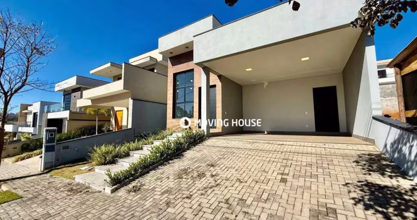 Oportunidade! casa nova e térrea moderna no condomínio vita verdi – frente à área de lazer – valinhos/sp