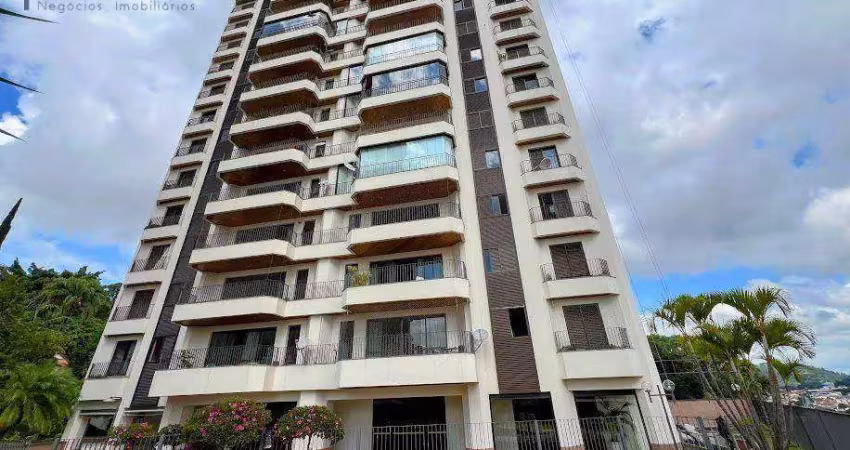 Apartamento para alugar, 164 m² por r$ 5.500,00/mês - jardim nova bragança - bragança paulista/sp