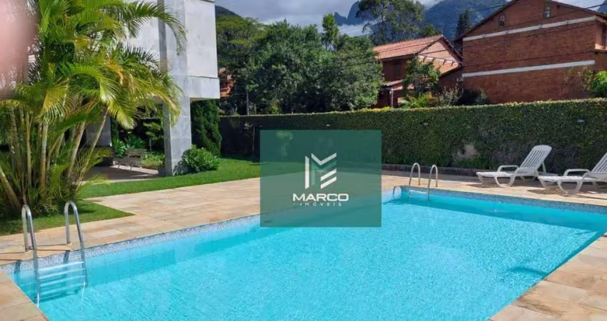 Apartamento com 3 dormitórios à venda, 77 m² por r$ 530.000,00 - alto - teresópolis/rj