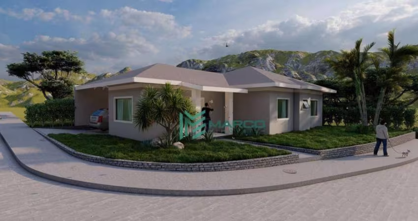 Casa com 3 dormitórios à venda, 126 m² por R$ 740.000 - Albuquerque - Teresópolis/RJ