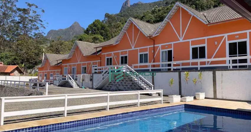 Casa com 3 dormitórios à venda, 99 m² por r$ 530.000 - granja guarani - teresópolis/rj