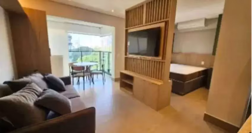 Apartamento com 1 quarto para alugar na Avenida Açocê, 50, Indianópolis, São Paulo