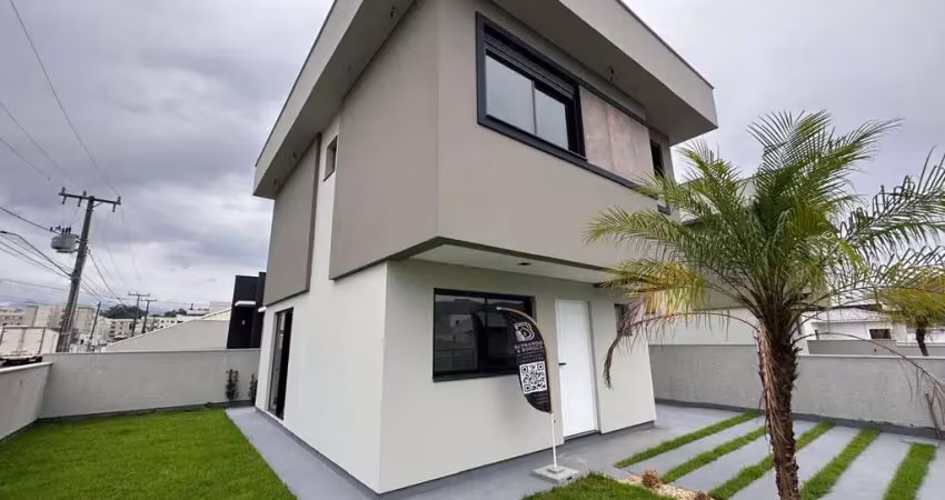 Casa para venda em palhoça, bela vista, 3 dormitórios, 1 suíte, 2 banheiros, 2 vagas