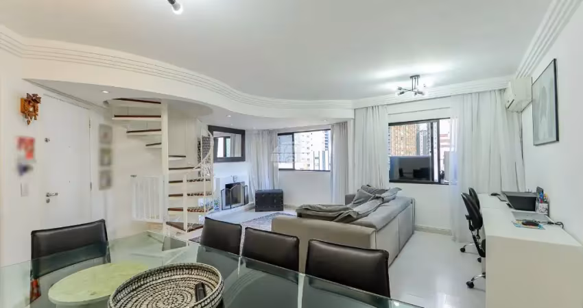 Cobertura Duplex 3 dormitórios e 2 vagas no Coração do Bairro Bigorrilho