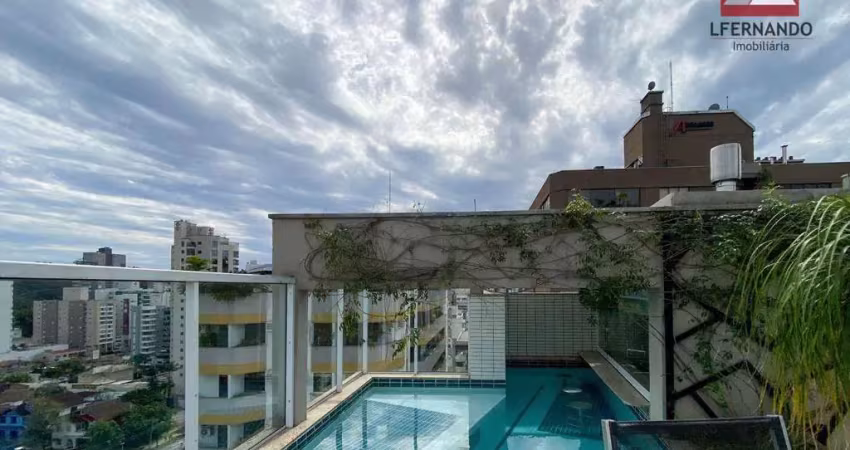 Cobertura mobiliada com 3 suítes à venda, 238 m² por r$ 2.750.000 - jardim blumenau - blumenau/sc