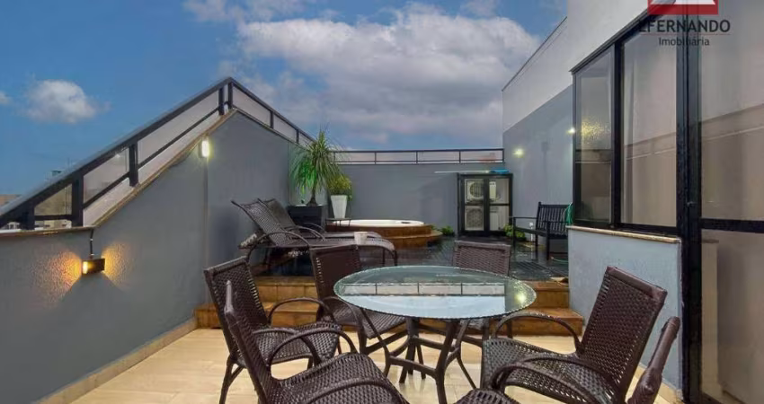 Cobertura mobiliada com 3 suítes à venda, 300 m² por R$ 1.880.000 - Ponta Aguda - Blumenau/SC