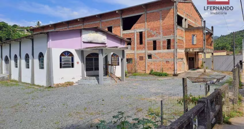 Galpão à venda, 1.376 m² por r$ 2.500.000 - progresso - blumenau/sc