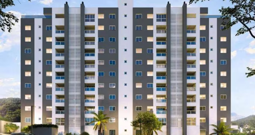 Apartamento com 2 dormitórios, sendo 1 suíte à venda, 66 m² por R$ 440.000 - Velha - Blumenau/SC
