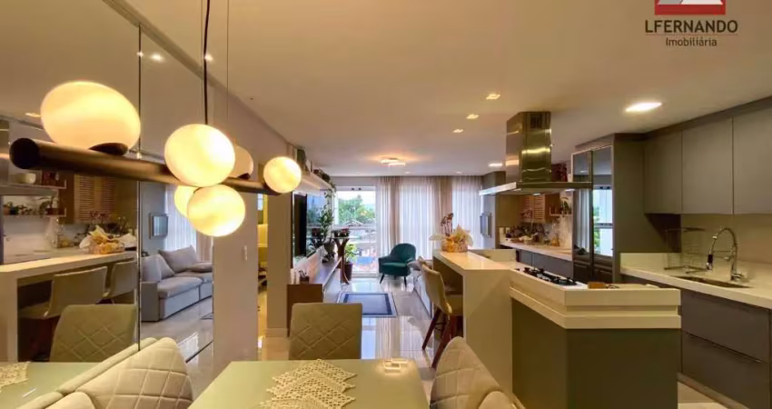 Apartamento com 3 dormitórios, sendo 1 suíte à venda, 88 m² por R$ 750.000 - Água Verde - Blumenau/SC