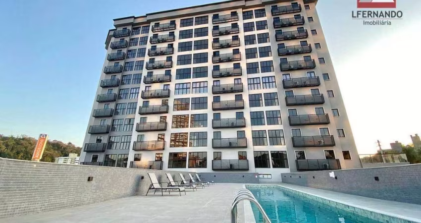 Apartamento com 2 dormitórios à venda, 46 m² por R$ 420.000,00 - Centro - Blumenau/SC