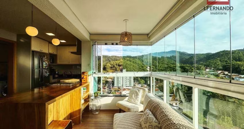 Apartamento com 3 dormitórios, sendo 1 suíte à venda, 101 m² por R$ 895.000 - Velha - Blumenau/SC