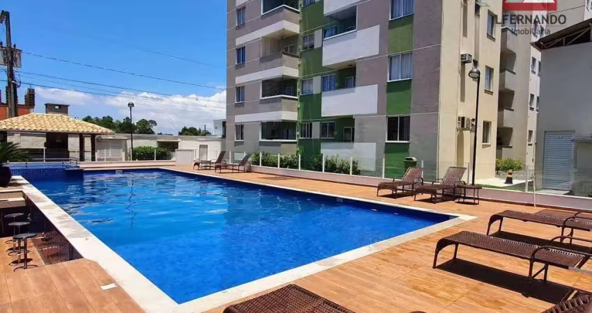 Apartamento mobiliado com 2 dormitórios à venda, 52 m² por R$ 580.000 - Itacolomi - Balneário Piçarras/SC