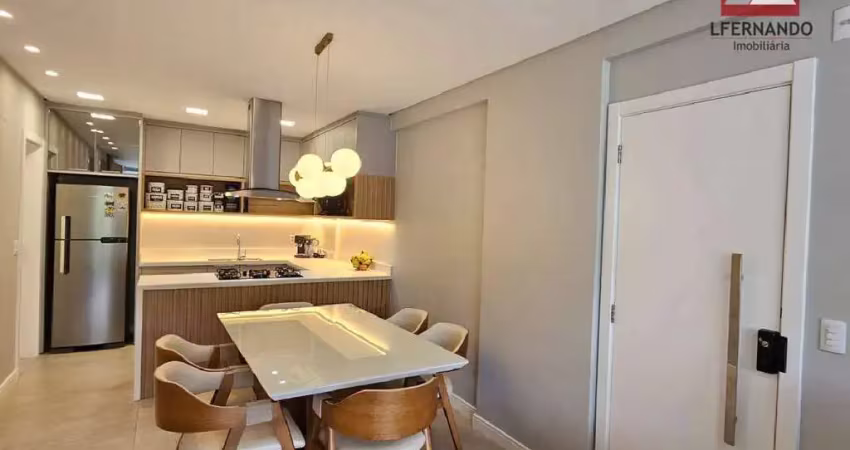 Apartamento  mobiliado com 3 dormitórios, sendo 2 suítes à venda, 106 m² por r$ 1.050.000 - escola agrícola - blumenau/sc