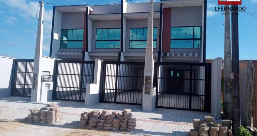 Sobrado com 2 suítes à venda, 85 m² por R$ 395.000 - Figueira - Gaspar/SC